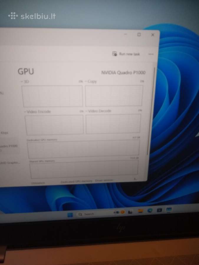 Zbook Studio 15 i7/500/32gb RAM/p2000 - nuotraukos Nr. 6