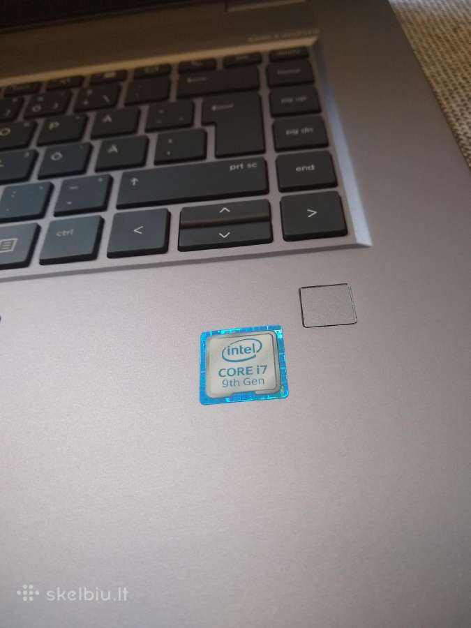 Zbook Studio 15 i7/500/32gb RAM/p2000 - nuotraukos Nr. 9