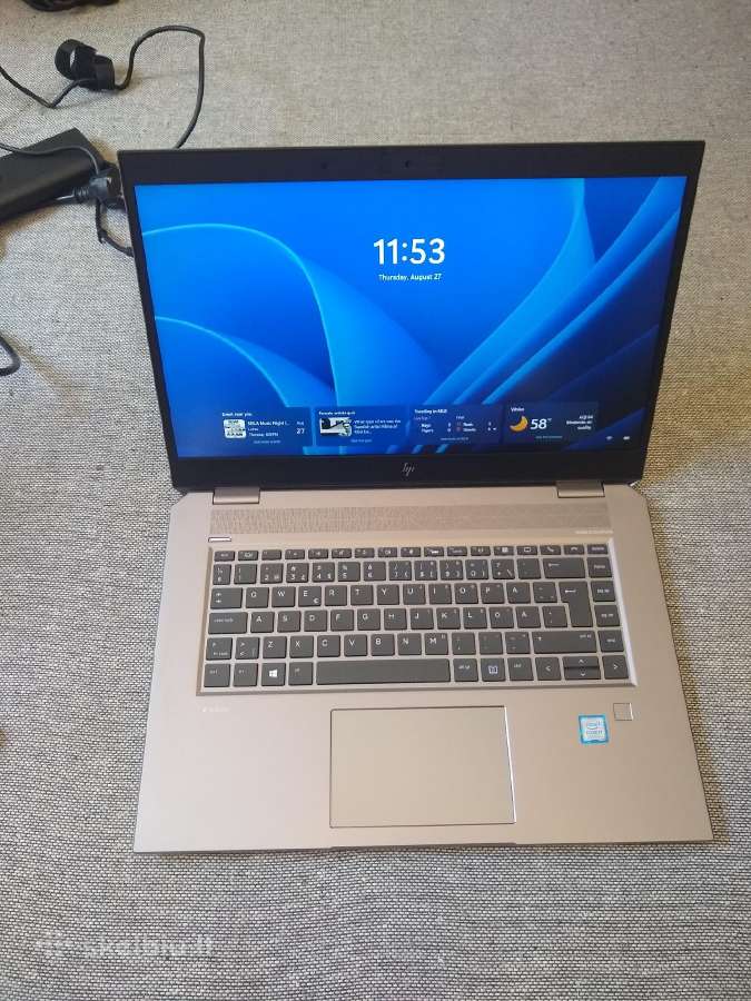 Zbook Studio 15 i7/500/32gb RAM/p2000 - nuotraukos Nr. 2