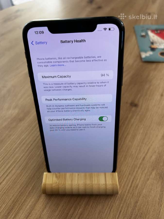 iPhone 11 pro max 256gb tvarkingas - nuotraukos Nr. 3