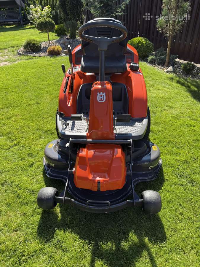 Sodo traktoriukas Husqvarna rider r214 tc - nuotraukos Nr. 2