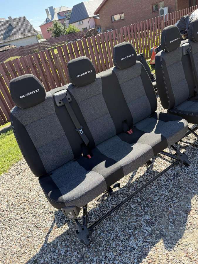 Fiat ducato sedyniu komplektas - nuotraukos Nr. 3