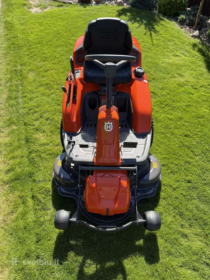 Sodo traktoriukas Husqvarna rider r214c - nuotraukos Nr. 3