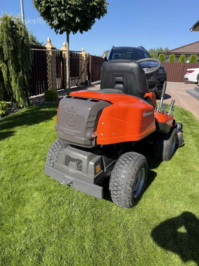 Sodo traktoriukas Husqvarna rider r214c - nuotraukos Nr. 5