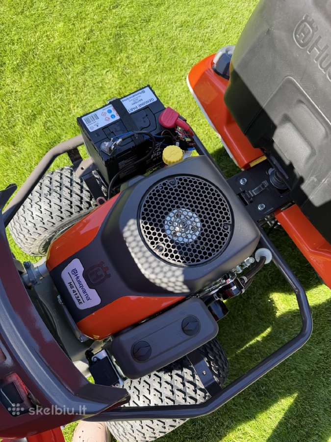 Sodo traktoriukas Husqvarna rider r214c - nuotraukos Nr. 7