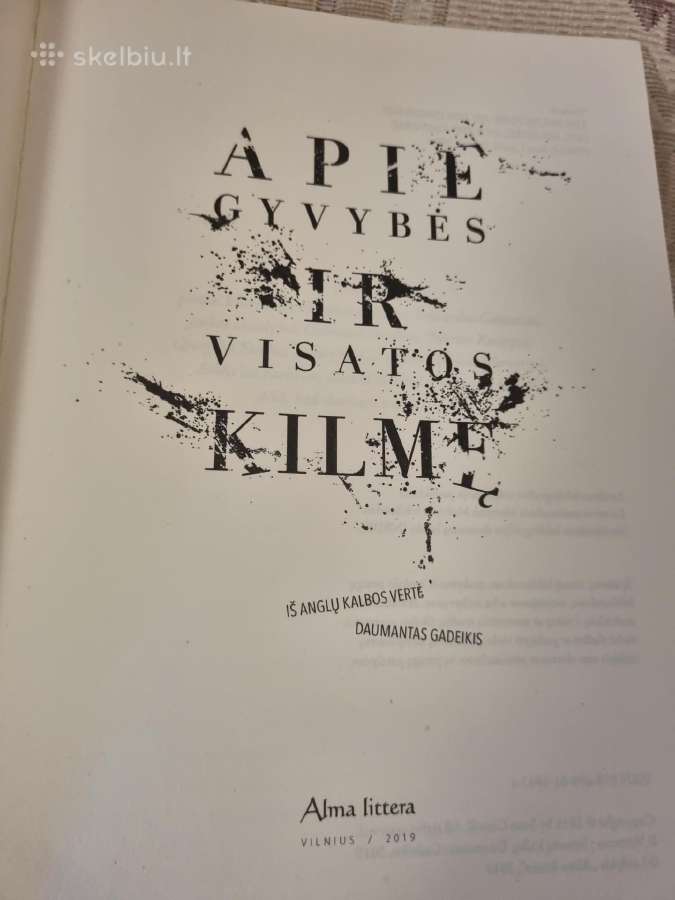 Apie gyvybės ir Visatos kilmę - nuotraukos Nr. 2