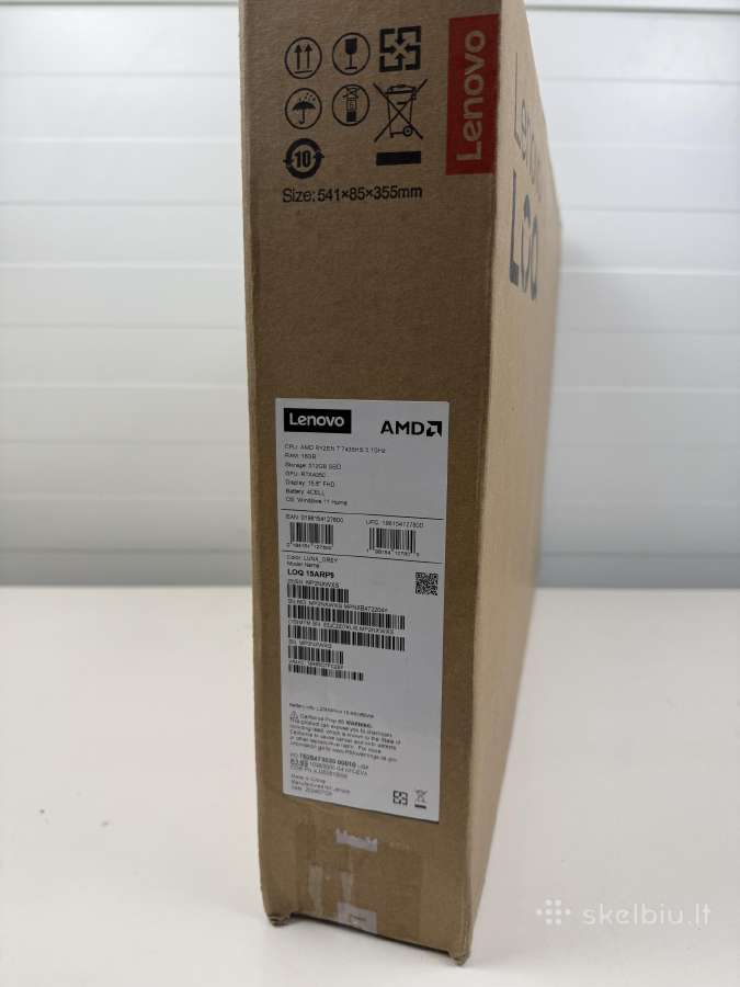 Lenovo Loq Rtx 4050 Ryzen 7 7435hs 16gb Ddr5 - nuotraukos Nr. 11
