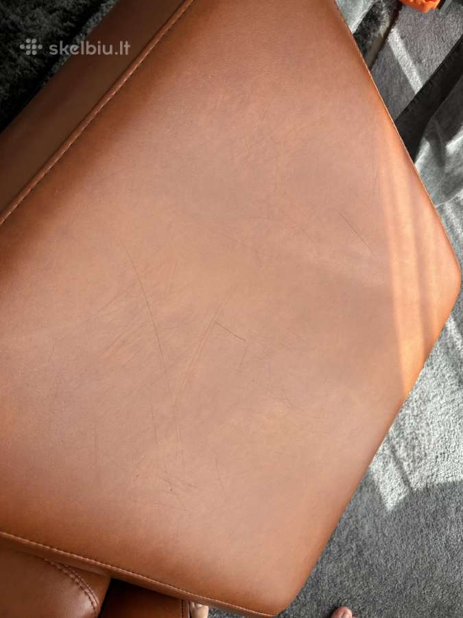 Odinė sofa - nuotraukos Nr. 4