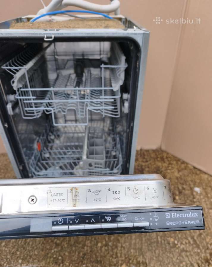 Įmontuojama indaplovė Elektrolux plotis 45cm - nuotraukos Nr. 2