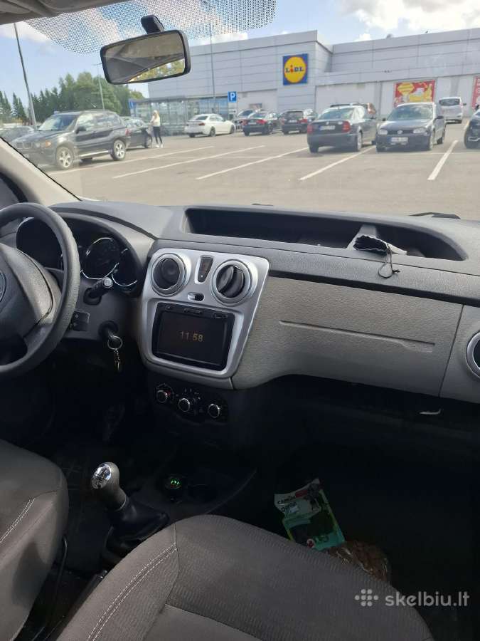 Vienatūris Dacia Dokket - nuotraukos Nr. 6