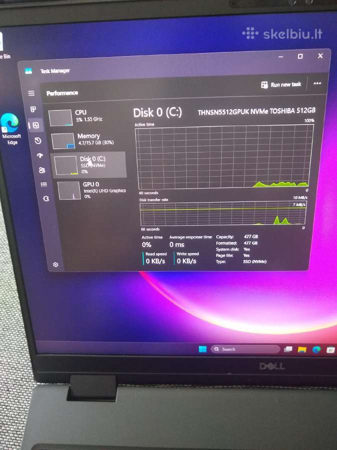 Precision 7670 16"/i9-12950hx 16core - nuotraukos Nr. 2