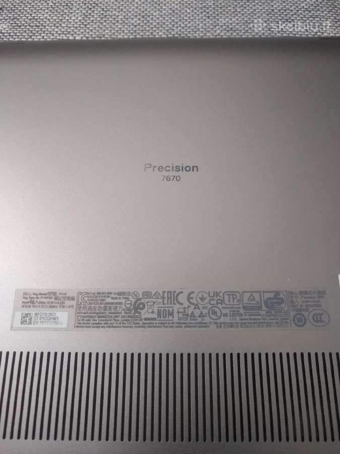 Precision 7670 16"/i9-12950hx 16core - nuotraukos Nr. 7