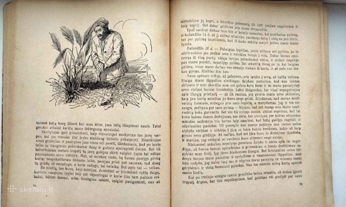 D. Defo. Robinzonas Kruzas. 1956 m. - nuotraukos Nr. 14