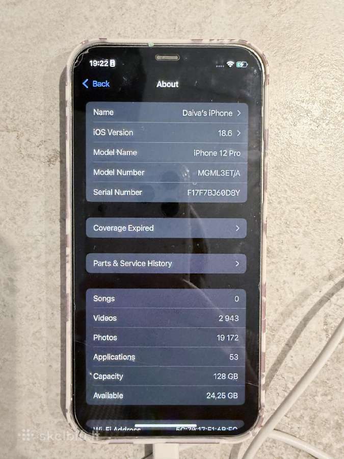 iPhone 12 pro 128 GB - nuotraukos Nr. 5