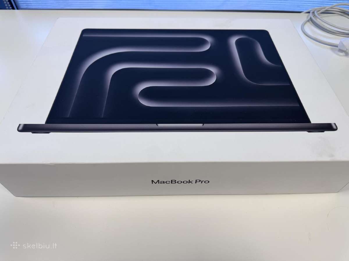 MacBook Pro 16" M3 Pro / 18gb / 512gb - nuotraukos Nr. 7