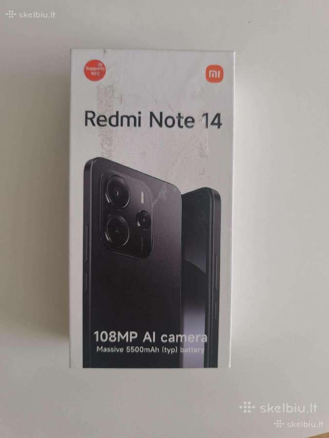 Telefonas Xiaomi Redmi Note 14 Telefonai - nuotraukos Nr. 6