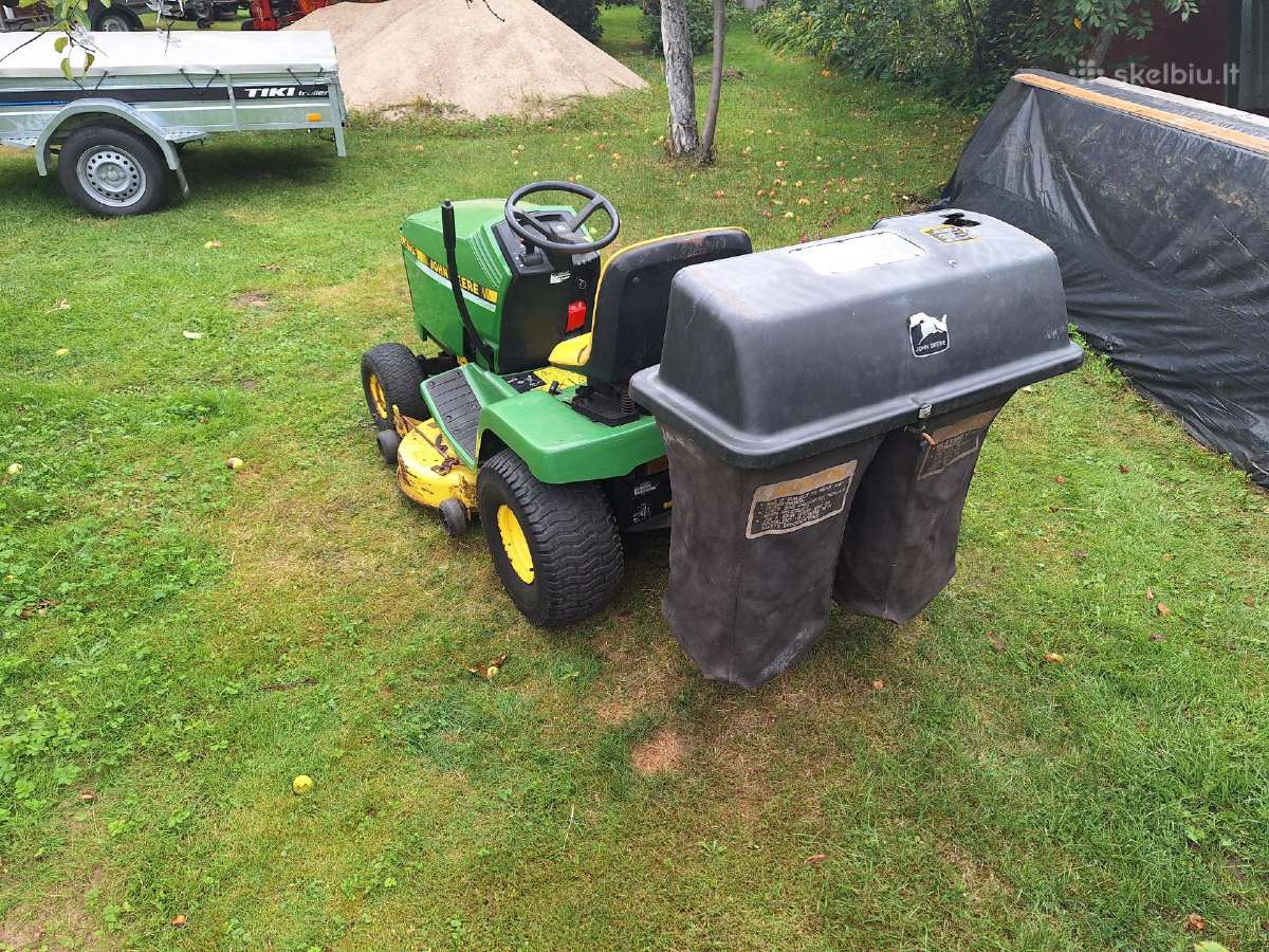John Deere Lx176 Sodo traktoriukas Kawasaki 14hp - nuotraukos Nr. 6