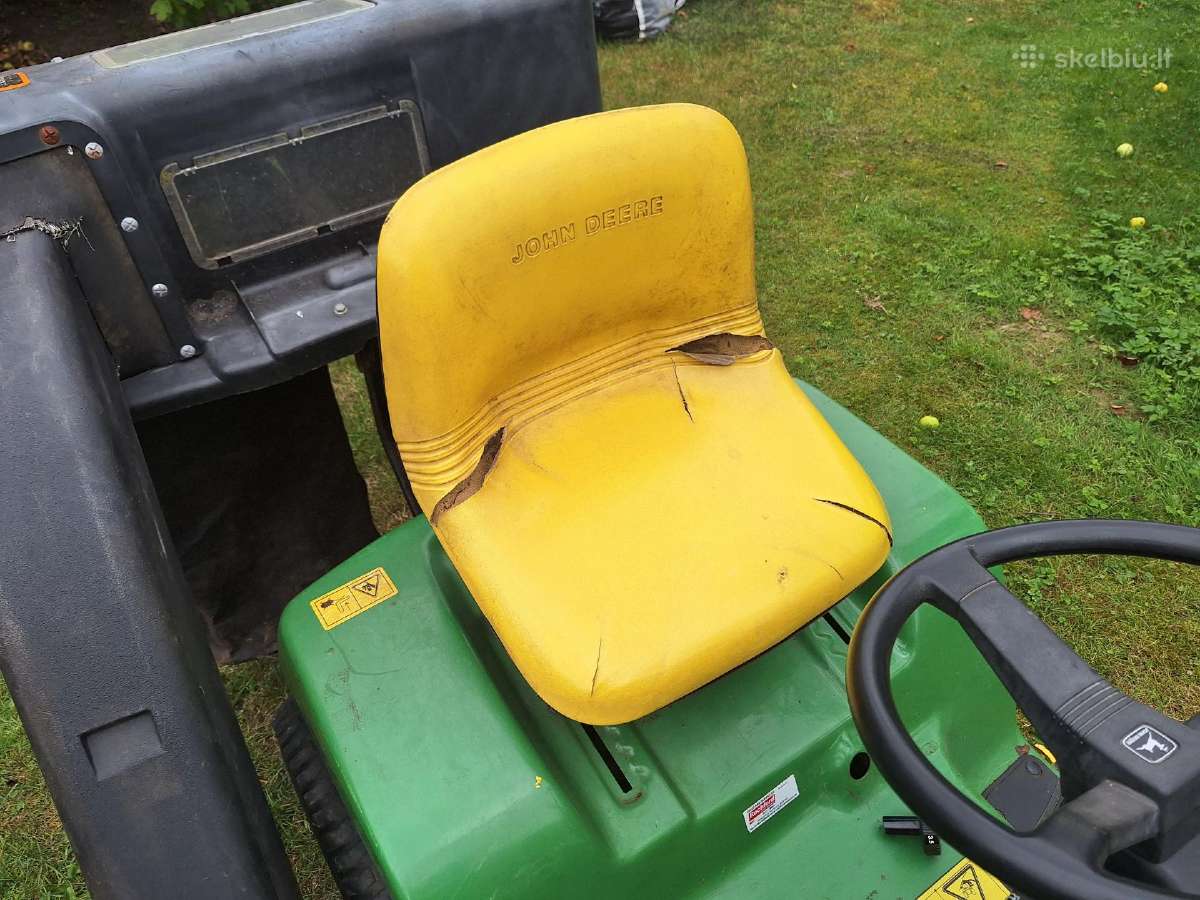 John Deere Lx176 Sodo traktoriukas Kawasaki 14hp - nuotraukos Nr. 13