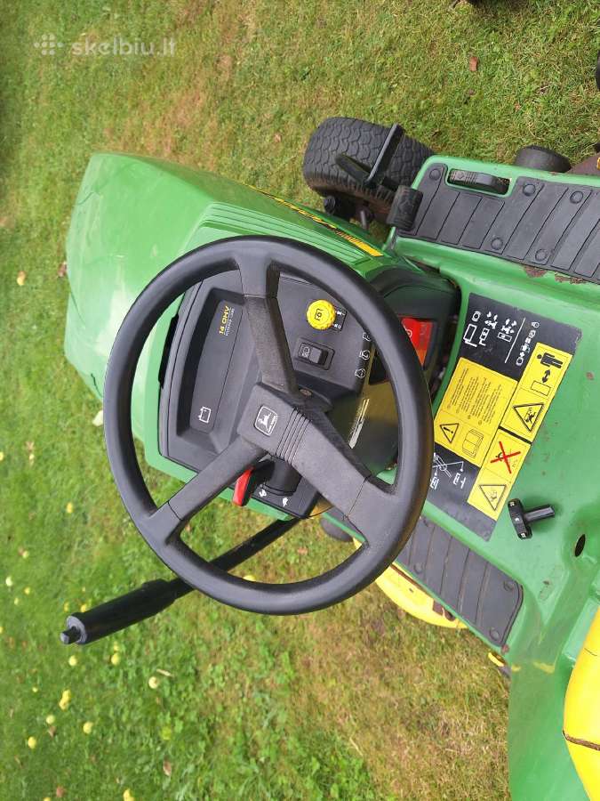 John Deere Lx176 Sodo traktoriukas Kawasaki 14hp - nuotraukos Nr. 15