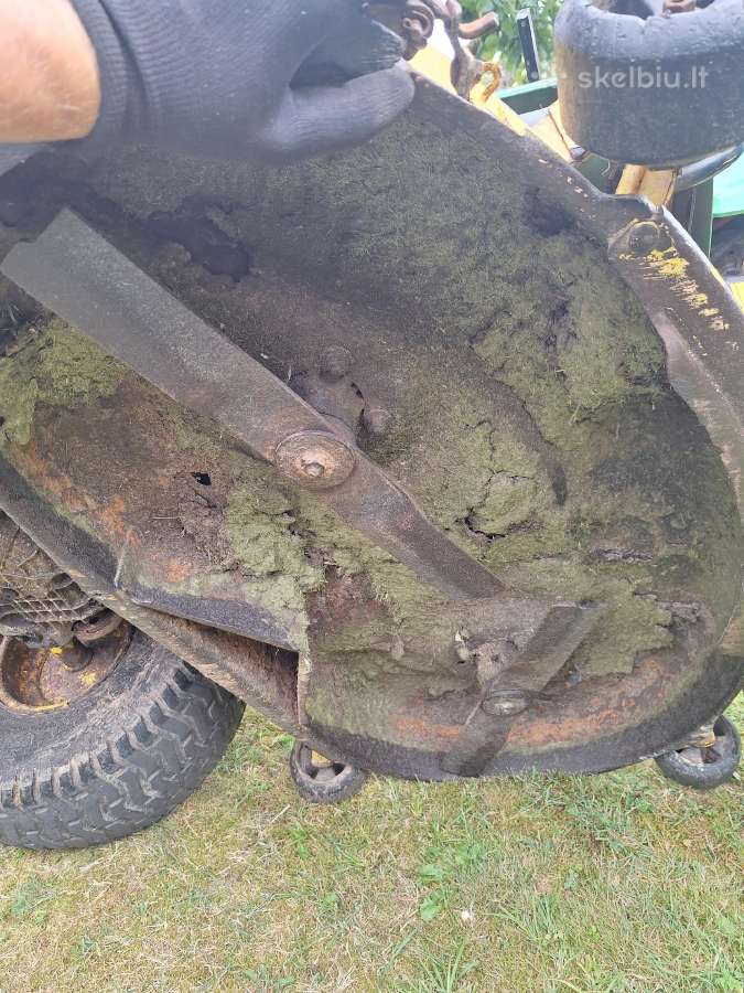 John Deere Lx176 Sodo traktoriukas Kawasaki 14hp - nuotraukos Nr. 18