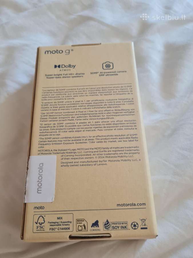 Motorola G15 5 g 128gb Naujas - nuotraukos Nr. 3