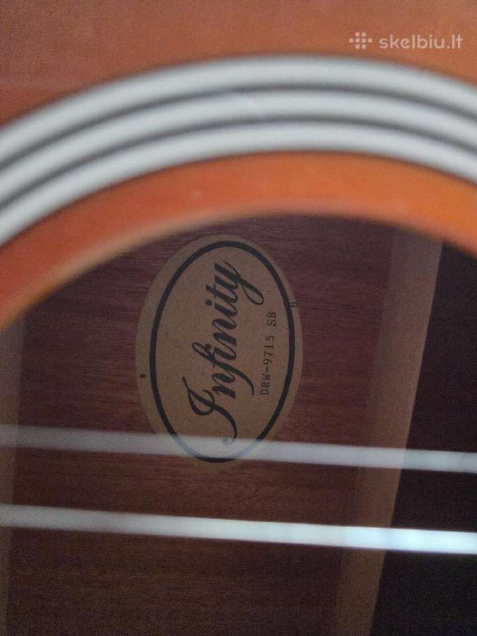 Infinity Drw-9715 SB Metalinių stygų gitara - nuotraukos Nr. 3