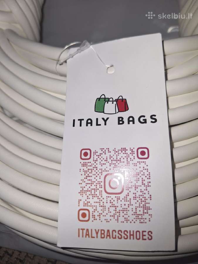 Grinos odos, Itališkas, rankinukas. Spageti. - nuotraukos Nr. 6