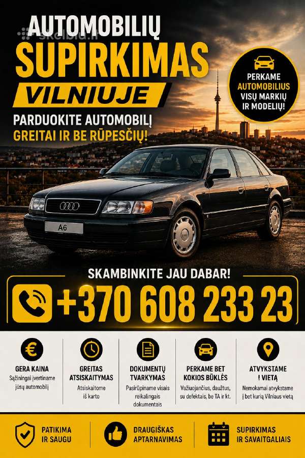 Automobilių Supirkimas Vilniuje 24/7 - nuotraukos Nr. 5