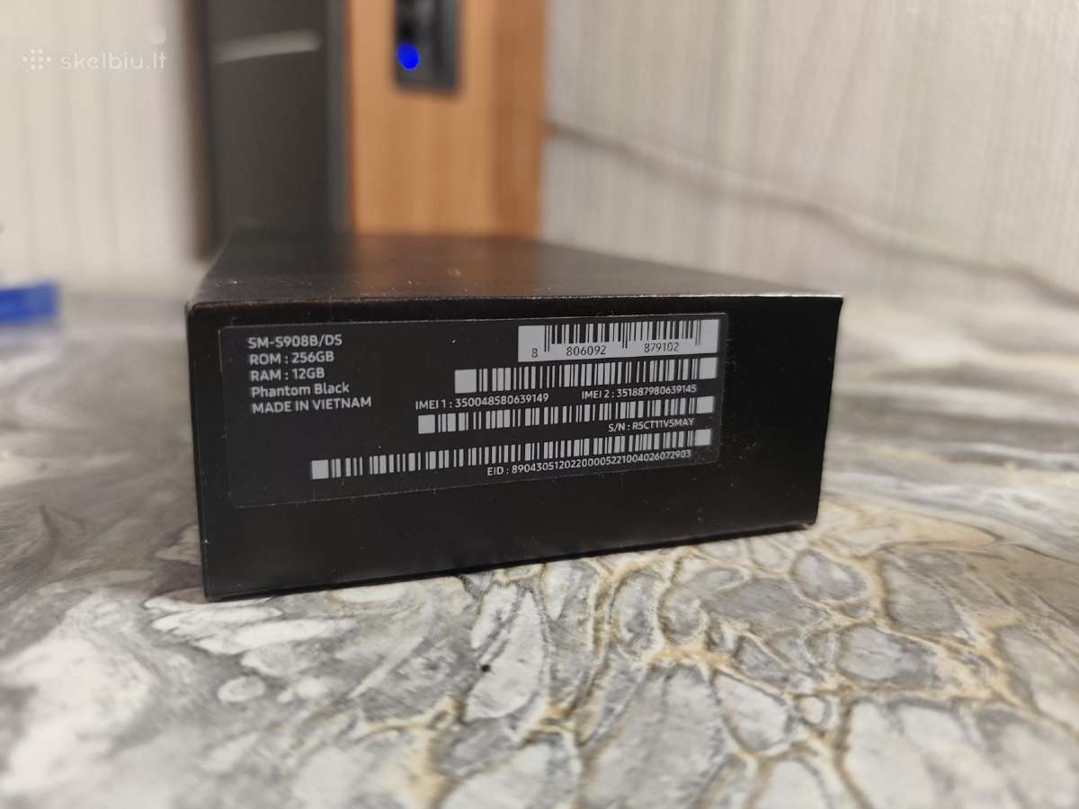 Samsung s22 ultra 12/256gb - nuotraukos Nr. 5