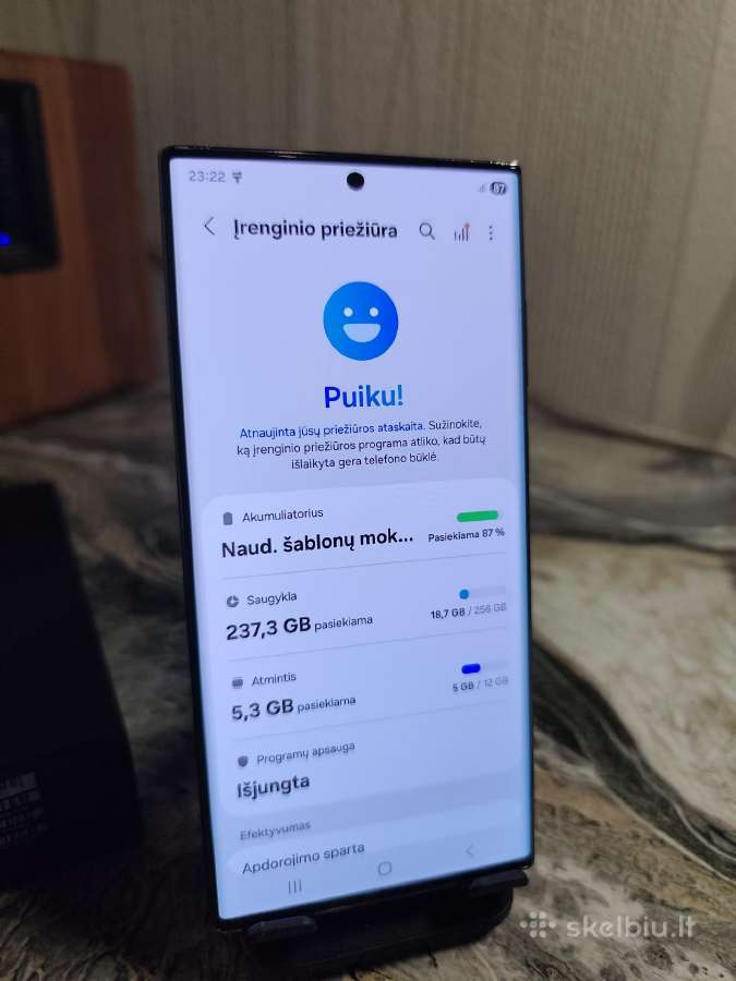 Samsung s22 ultra 12/256gb - nuotraukos Nr. 6