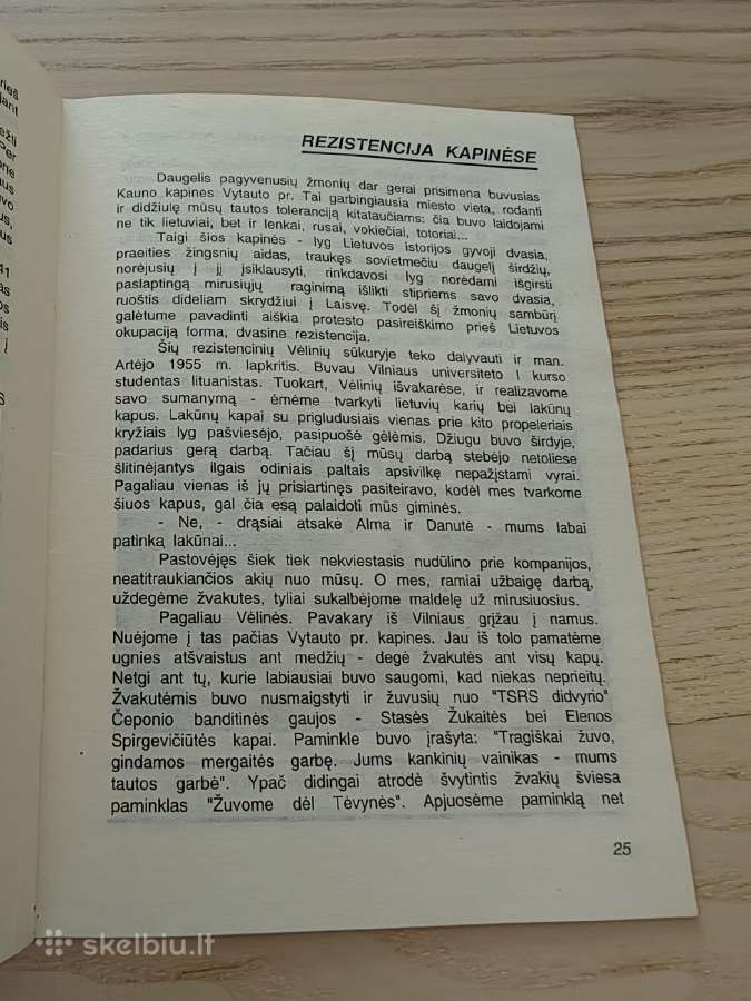 Knyga. Žuvome dėl tėvynės - nuotraukos Nr. 7