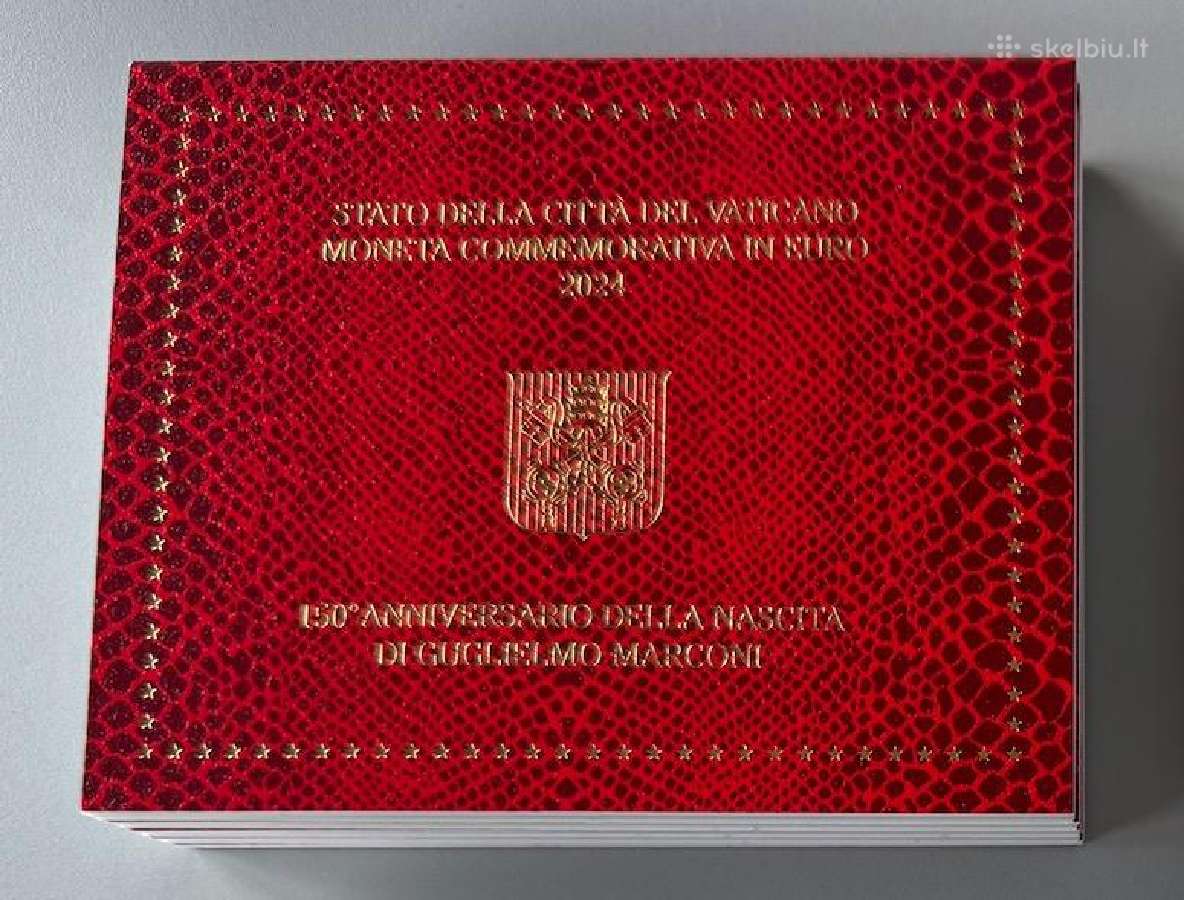 Vatikanas 2eur moneta: 2024 Marconi - nuotraukos Nr. 2