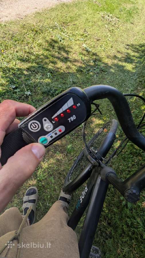 Elektrinis vyriškas dviratis Rideon - nuotraukos Nr. 6