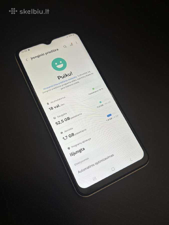 Samsung A13 - nuotraukos Nr. 2