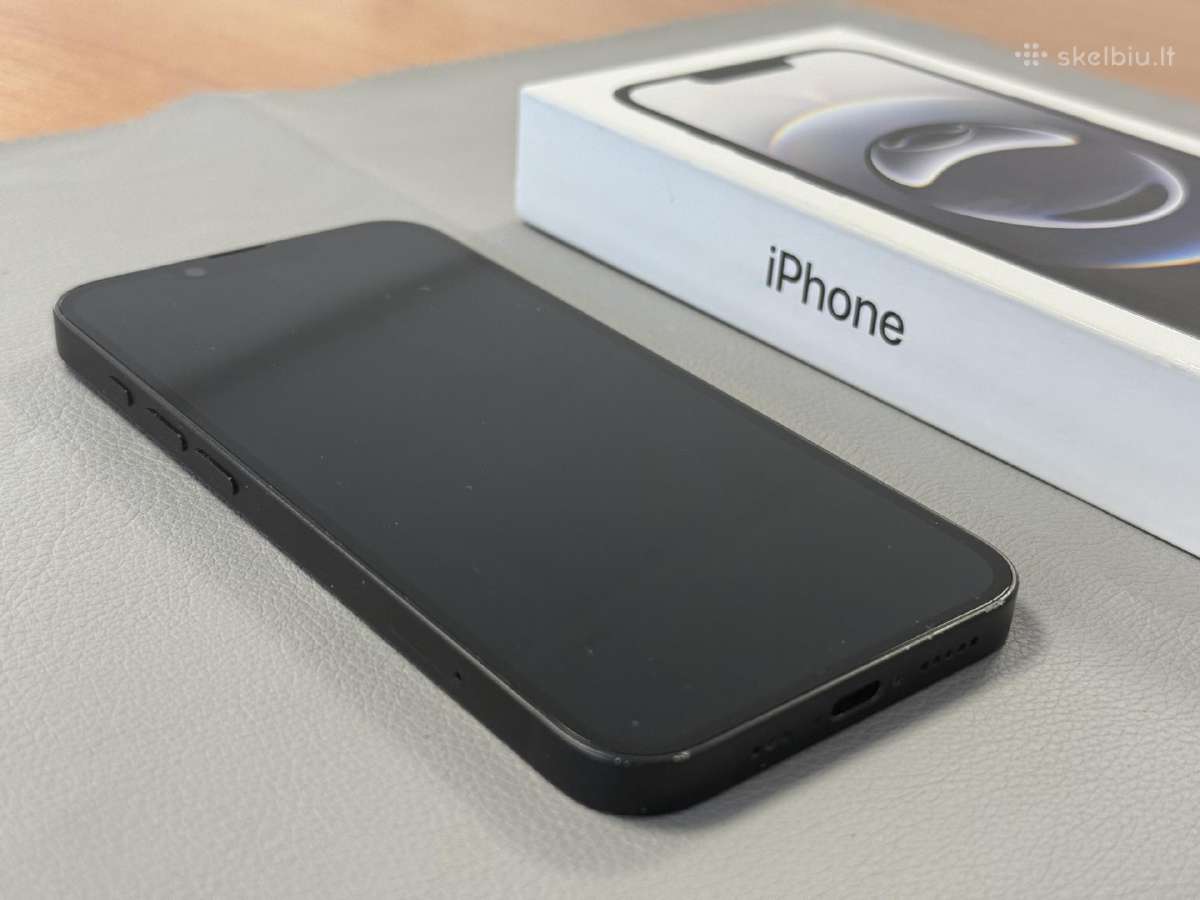 iPhone 16e 128gb su labai gera baterija 94 - nuotraukos Nr. 7