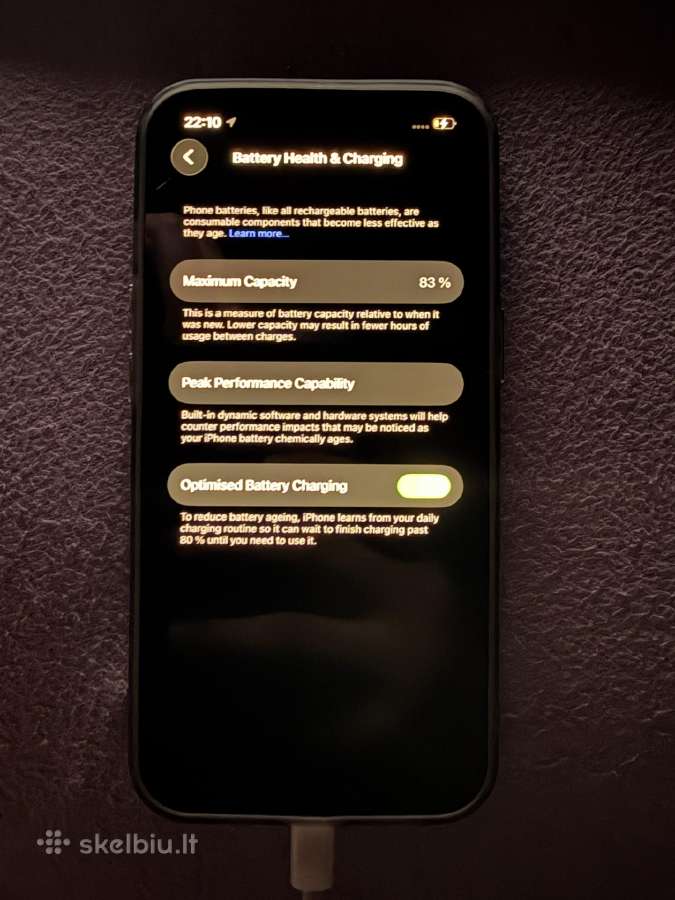 Parduodu iPhone 13 128gb Žalia - nuotraukos Nr. 6
