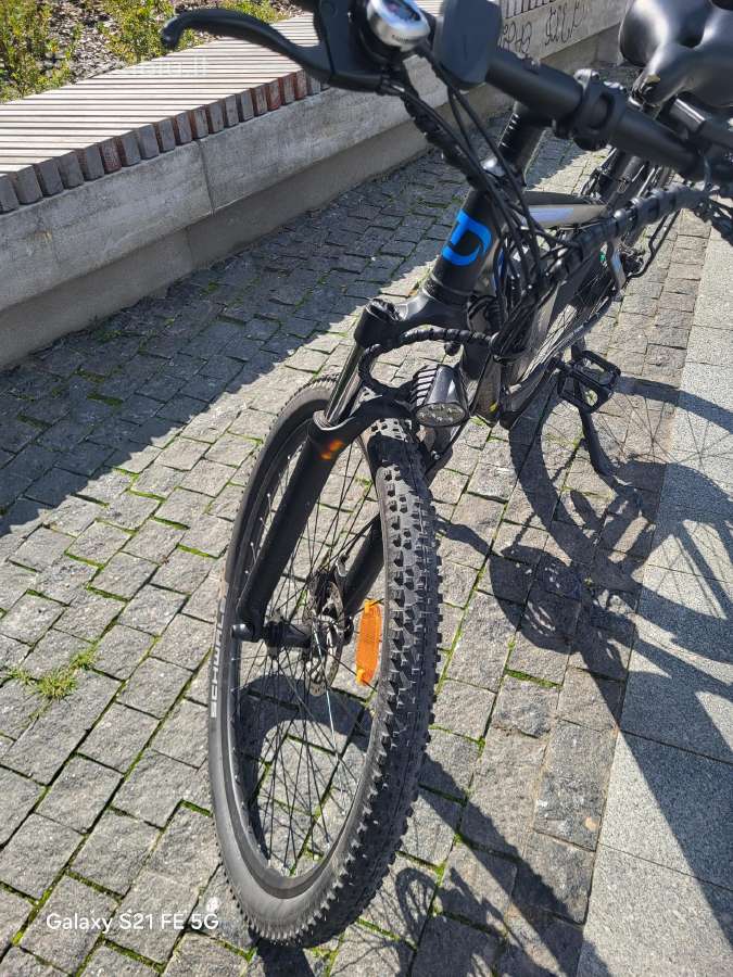 Geras naudotas elektrinis dviratis sų nuimama bate - nuotraukos Nr. 2