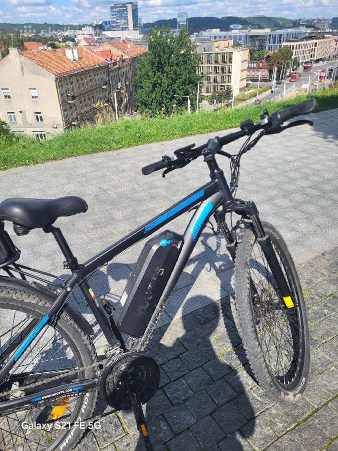 Geras naudotas elektrinis dviratis sų nuimama bate - nuotraukos Nr. 6