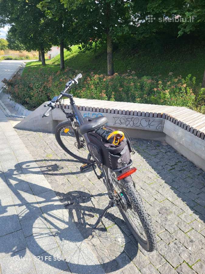 Geras naudotas elektrinis dviratis sų nuimama bate - nuotraukos Nr. 7