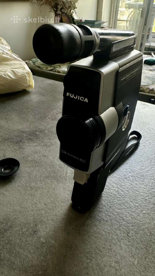 Fujica 8mm filmavimo kamera Single-8 Sound P100 - nuotraukos Nr. 2