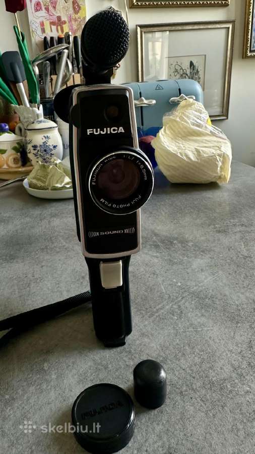 Fujica 8mm filmavimo kamera Single-8 Sound P100 - nuotraukos Nr. 10