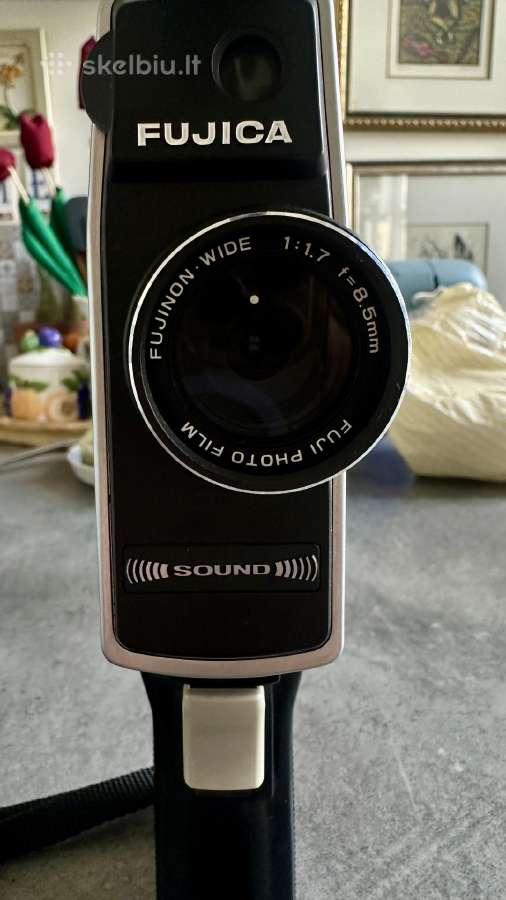 Fujica 8mm filmavimo kamera Single-8 Sound P100 - nuotraukos Nr. 11