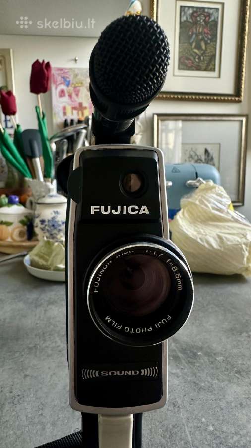 Fujica 8mm filmavimo kamera Single-8 Sound P100 - nuotraukos Nr. 12