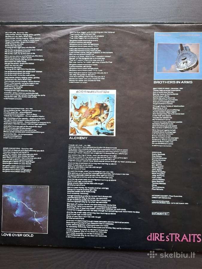 Dire Straits 1988 "Money For Nothing" - nuotraukos Nr. 3