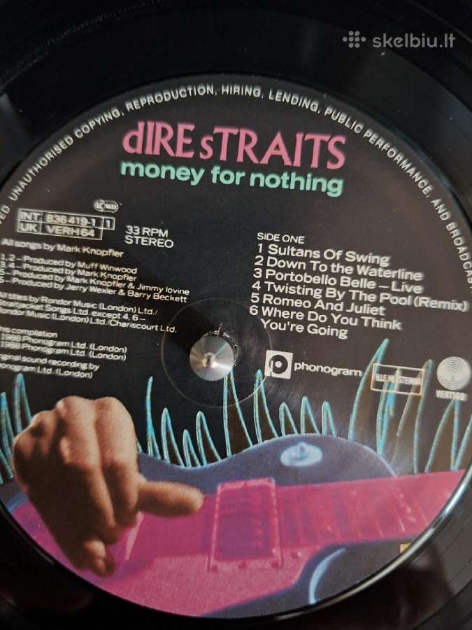 Dire Straits 1988 "Money For Nothing" - nuotraukos Nr. 5
