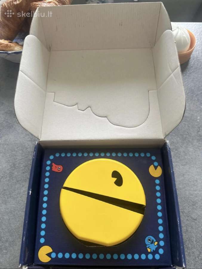 Kolekcinis Pac-man stalo telefonas 1980 m. retro - nuotraukos Nr. 7