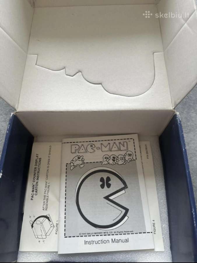 Kolekcinis Pac-man stalo telefonas 1980 m. retro - nuotraukos Nr. 8