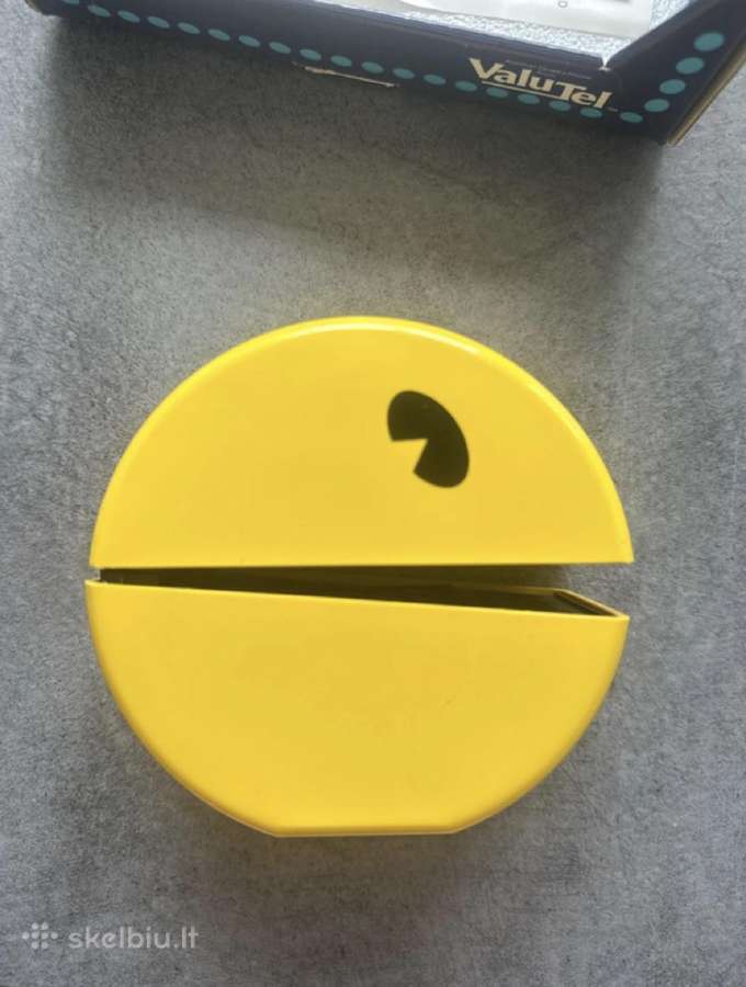 Kolekcinis Pac-man stalo telefonas 1980 m. retro - nuotraukos Nr. 10