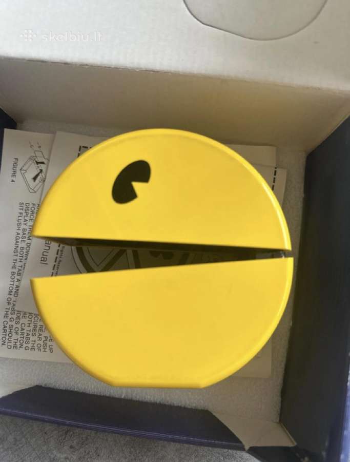 Kolekcinis Pac-man stalo telefonas 1980 m. retro - nuotraukos Nr. 12