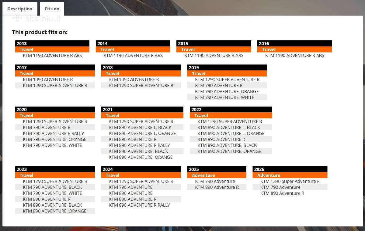 KTM power parts - nuotraukos Nr. 5
